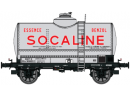 REE MODELES WB 099 HO - Wagon Citerne Ocem 29 Ep.III SNCF (SOCALINE) - WB099