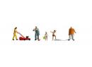 FALLER 153041 HO - Jardinage � la maison (jardinier)
