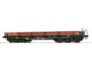 BRAWA 47009 HO - wagon type RRym 62 pour transport charges lourdes ep III DR