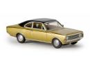 BREKINA 20654 HO - OPEL REKORD C coup� or m�talis� toit noir