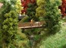 BUSCH 1497 HO - Passerelle en bois