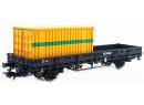 ELECTROTREN 1549 HO - Wagon plat ETF avec conteneur ep V