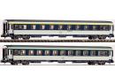 PIKO 94333 N - Set de 2 voitures corail nuit ep IV SNCF