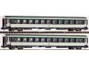 PIKO 94334 N - Set de 2 voitures couchettes 2�cl ep IV SNCF