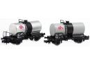 REE MODELES NW 001 N - Set de 2 wagons citernes soud�s OCEM 29 'SGTL' ep III SNCF