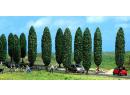 BUSCH 6229 HO - Set de 10 peupliers
