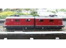 HAG 198 HO - Locomotive type Re 6/6 livr�e rouge ''Morges'' ep IV SBB/CFF (N�11602)