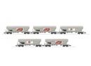 MINITRIX 15668 N - Set de 5 tr�mies c�r�ali�res ep VI SNCF