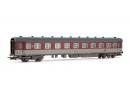 RIVAROSSI 4112 HO - Voiture voyageur type 1959 ep IV FS lvr�e gris/rouge