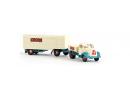 BREKINA 42228 HO - Camion Magirus Merkur avec remorque Cirque KRONE