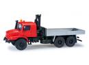 HERPA 159487 HO - Camion MB Zetros avec bras de levage hydraulique