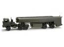 HERPA 743716 HO - Tracteur routier Magirus avec semi remorque citerne