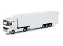 HERPA 65450 N - tracteur routier MB Actros avec semi remorque ferm�e