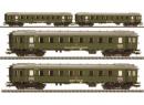 LILIPUT 350081 HO - Coffret de 2 voitures ex DR de l'arm�e Britanique �p IIIa
