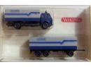 WIKING 940 01 22 N - Camion MB 'Albin' avec sa remorque