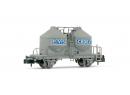 ARNOLD 6209 N - Wagon double silos transport du ciment en vrac ep V SNCF (type Ucs) 'EVS'