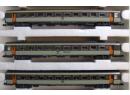 LIMA 163906 N - Set de 3 voitures Caorail ep IV SNCF