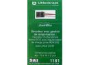 UHLENBROCK Sai 1181 - D�codeur avec temporisation fiche Susi