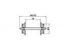 ROCO 40195 HO - Essieux diam�tre 9 mm AC