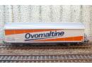 ROCO HO - Couvert m�tallique � essieux 'OVOMALTINE' ep IV SBB/CFF