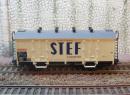 JOUEF 656 HO - isotherme bois STEF �p III  SNCF (toit gris)