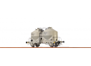 BRAWA 37105 O - Wagon silo pour le transport du ciment en vrac avec plateforme ep IV DB