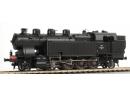 HO-MX.002/3D - SNCF 141.TA.334, noir, ss filets, N� peint sur cabine, fanaux ac�tyl�ne,LokSound ESU