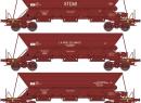 REE WB384  Set de 3 Wagons TREMIE EX ep IV-V SNCF
