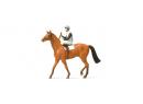 PREISER 29080 HO - Jockey  cheval