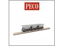 PECO GR331 OO9/HOe - set de 3 wagonnets de mine et carrire