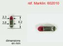 MARKLIN E 602010 - Ampoules  douilles rouges Q10