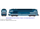 REE Modles MB150 HO - Locomotive type BB 67000 MISTRAL ep III-IV SNCF - Nmes 67047