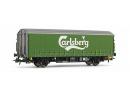 ELECTROTREN 1635 HO - Wagon pour le transport de bière Carlsberg