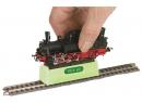 Brosse de nettoyage pour roues de locomotive