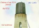 PN SUD Modelisme 8712 HO - Chateau d'eau en pierre de taille 200 m3