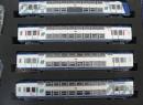VITRAINS ref 1018 HO - Coffret de 4 voitures 2 niveaux livre TER Picaridie p VI de la SNCF