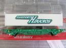 PIKO 96020 HO - Wagon plat 2 essieux avec caisse mobile H. DUCROS ep V SNCF