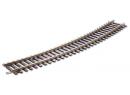 Rail Setrack courbe R 333.4mm 22.5 degrés  code 80 N-1/160-PECO ST18 
