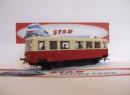 SACHSENMODELLE SAI 1405 HO - Autorail XDR 10201 + remorque 2 essieux ep III SNCF