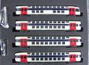 VITRAINS 1009 HO - Coffret de 4 VB2N IDF logo casquette p V SNCF