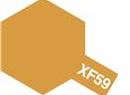 TAMIYA XF59 - Peinture acrylique Mini XF59 jaune désert mat