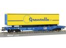 ROCO 66592 HO - Wagon Kangourou GROUSELLE p V de la  SNCB