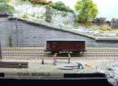 ROCO ref 4301 - Wagon couvert bois  ssieux p III de la DB