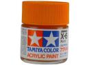 TAMIYA X6 - Mini pot orange brillant 10 ml