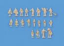 MODEL SCENE ref 5157 N - Set B de 20 figurines  peindre chelle N