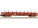 FLEISCHMANN ref 828801 N - Wagon plat  ridelles et ranchers type Res p V SNCF