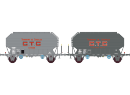 MT Diffusion ref 24002 N - Set de 2 craliers CTC ep III SNCF