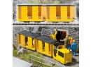 BUSCH 5026 HO - Double wagonnets transport du personnel minier (baladeuse)