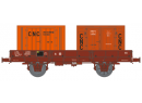 REE WB 081 HO - Wagon PLAT OCEM 29 Ep.IV WB081