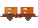 REE WB 082 HO - Wagon PLAT OCEM 29 Ep.IV WB082